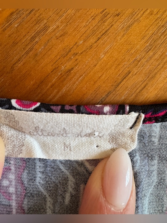 Anthro Attart State Patchwork Maxi Dress Boho Summer Chic M - Picture 8 of 9